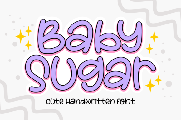Baby Sugar Display Font: Sweet Charm for Any Project