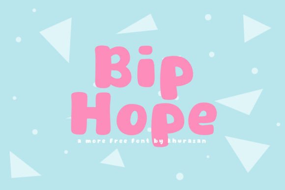 Bip Hope Bold Display Typeface for Business Branding