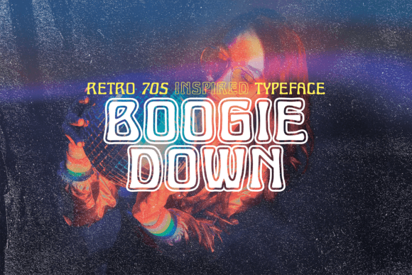 Boogie Down: A Retro Display Font for Editorial Design