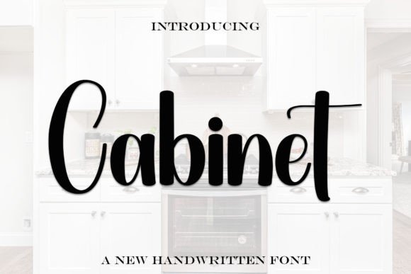 Cabinet: A Refined Handwritten Font for Editorial Design