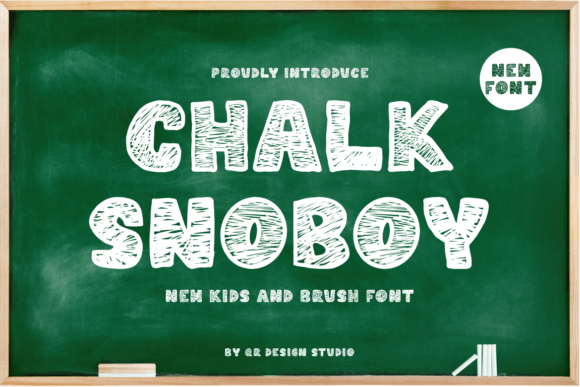 Chalk Snoboy: A Friendly Display Font for Handmade Creations
