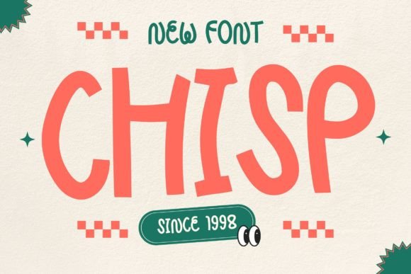 Chisp: A Bold Display Font for High-Impact Campaigns