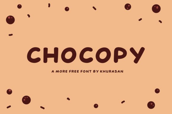 Chocopy: A Modern Display Font for Handmade Products and Branding