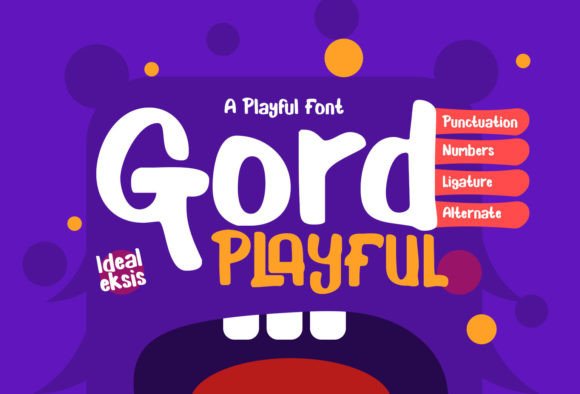Designing with Gord Playful: A Display Font for Handmade Products