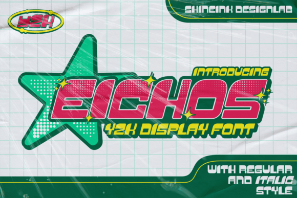 Eichos: A Bold Display Font for Trendy Campaigns