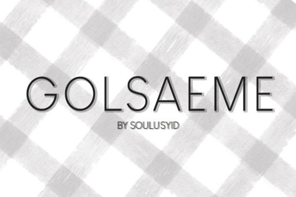 Golsaeme Font Review: A Bold Display Typeface for Campaign Headlines