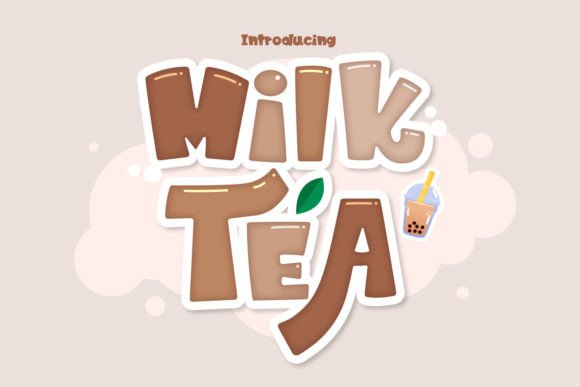 How Milk Tea Brings Playful Character to Editorial Design