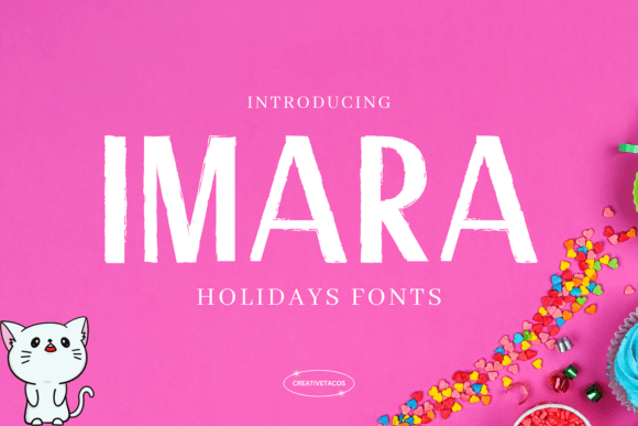 Imara: A Whimsical Display Typeface for Holiday-Focused Web Design