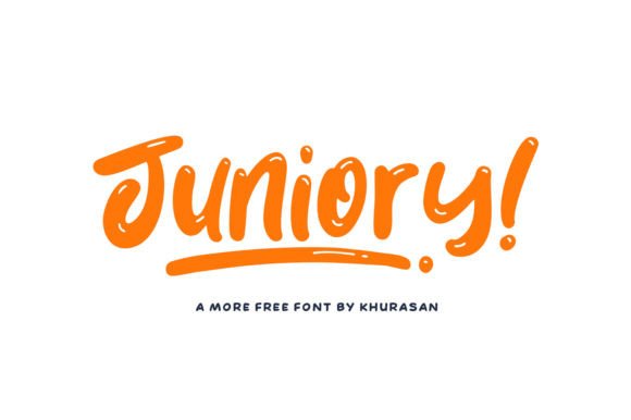 Juniory: A Modern Display Font for Editorial Design