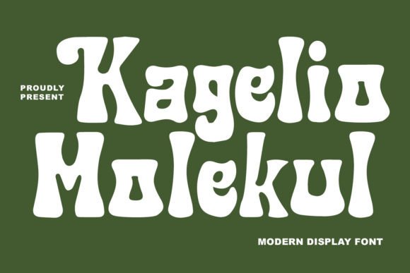 Kagelio Molekul: A Display Font for Business Branding with Personality