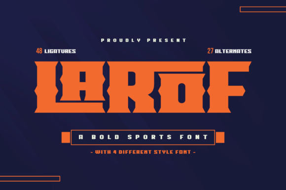 Larof Display Font Review — A Designer's Take on This American Sports Typeface
