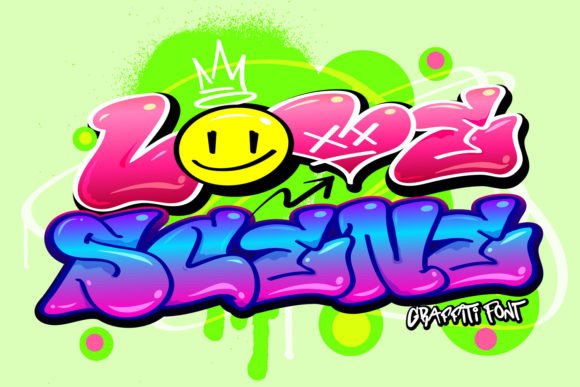 Love Scene: A Graffiti Display Font with an Urban Street Art Vibe