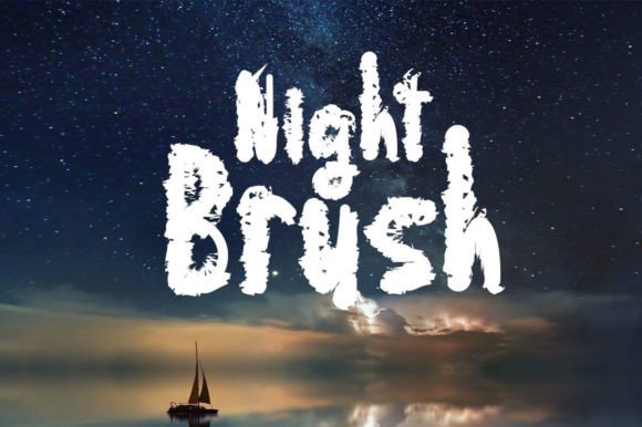 Night Brush: A Display Font That Gives Small Business Branding a Polished Edge