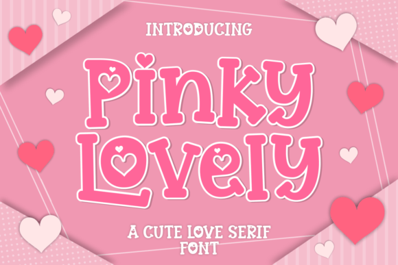 Pinky Lovely Display Font for Charming Small Business Branding