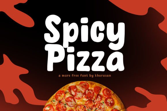 Spicy Pizza: A Handwritten Display Font for Editorial Design