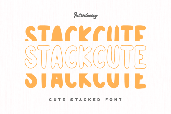 Stackcute Font Review for Handmade Product Design and Small Shop Branding
