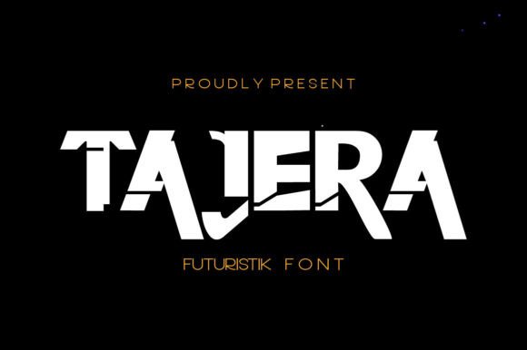 Tajera: A Distinctive Display Font for Modern Marketing Campaigns