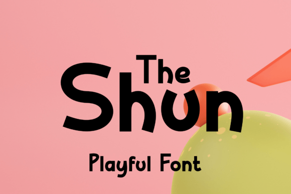The Shun: A Quirky Display Font for Playful Brand Projects