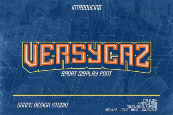 Versycaz Display Font for Bold Branding