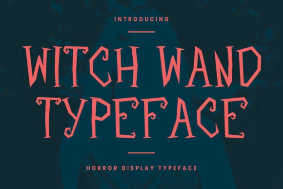 Witch Wand: A Halloween Display Font for Campaign Designers