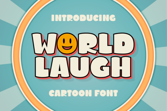 World Laugh: A Playful Display Font for Editorial Design
